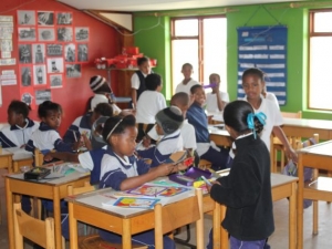 Leerlingen V4all school