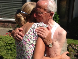 Mooi weerzien met opa