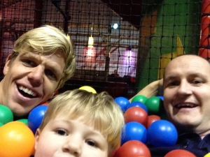 Genieten in de ballenbak!